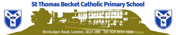 Charity Donation St Thomas Becket Catholic Primary School